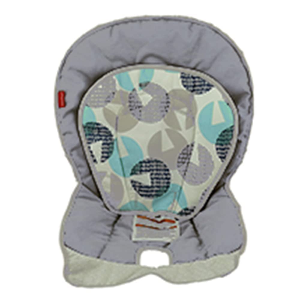 Ele Toys Replacement Cover for Fisher-Price 4-in-1 Total Clean High-Chair - FLH17 ~ Lucky Blue Pattern ~ Replacement Seat Cushion and Infant Insert Multicolored 8.0 ounces 1.0 Count