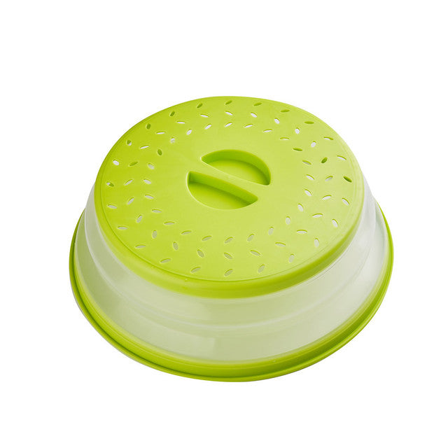 Collapsible Microwave Food Splash Cover