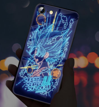 Funda para Teléfono de Dragon Ball Z con Control de Sonido y Luz