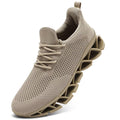 Mens Blade Running Shoes Slip-on Mesh Breathable Sneakers Walking Fashion Trainers Zapatos de Hombre