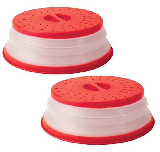 Collapsible Microwave Food Splash Cover